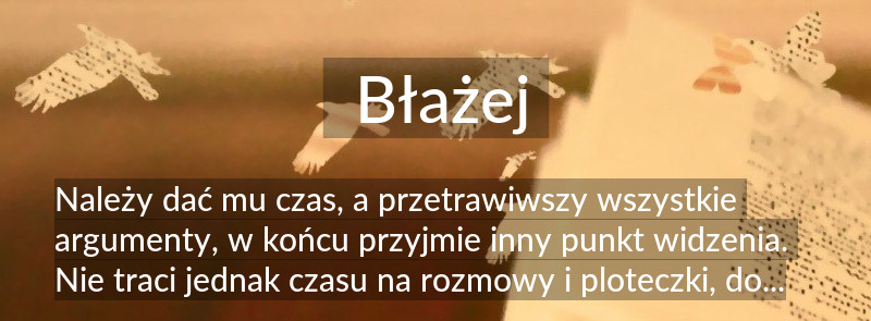 Znaczenie imienia Błażej