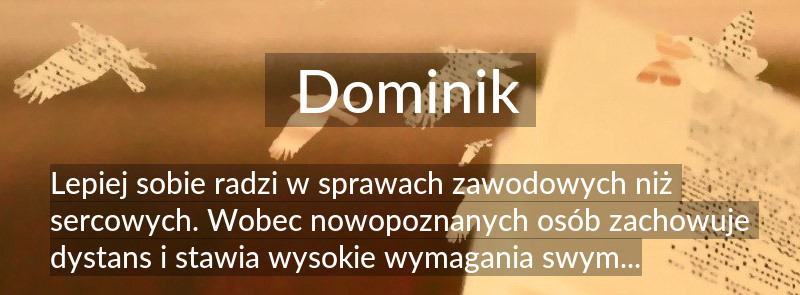 Znaczenie imienia Dominik