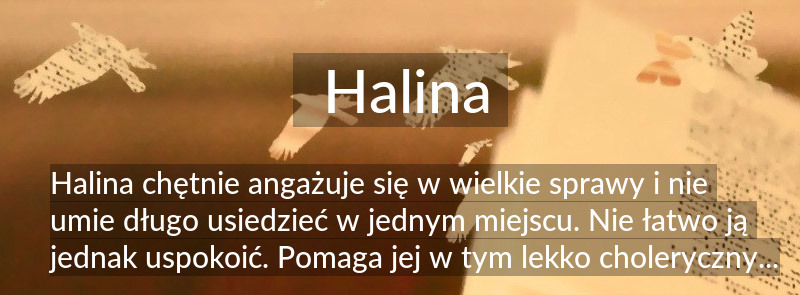 Znaczenie imienia Halina
