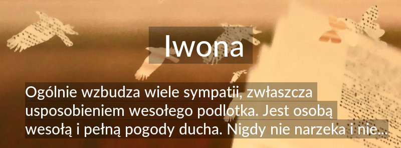 Znaczenie imienia Iwona