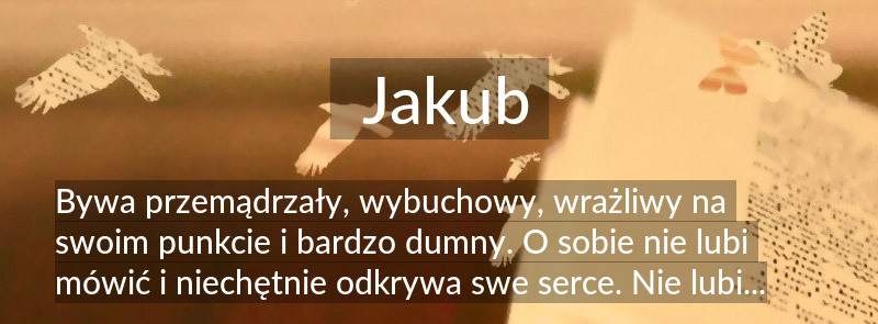 Znaczenie imienia Jakub