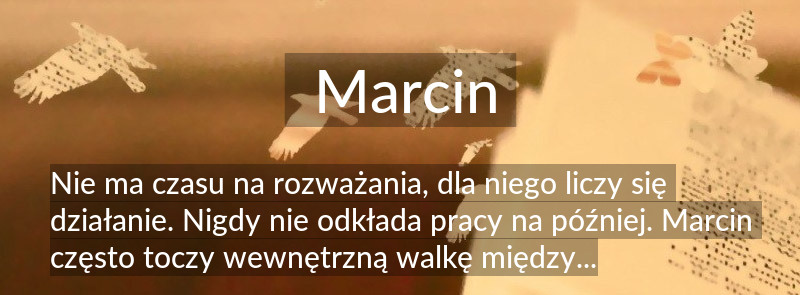 Znaczenie imienia Marcin