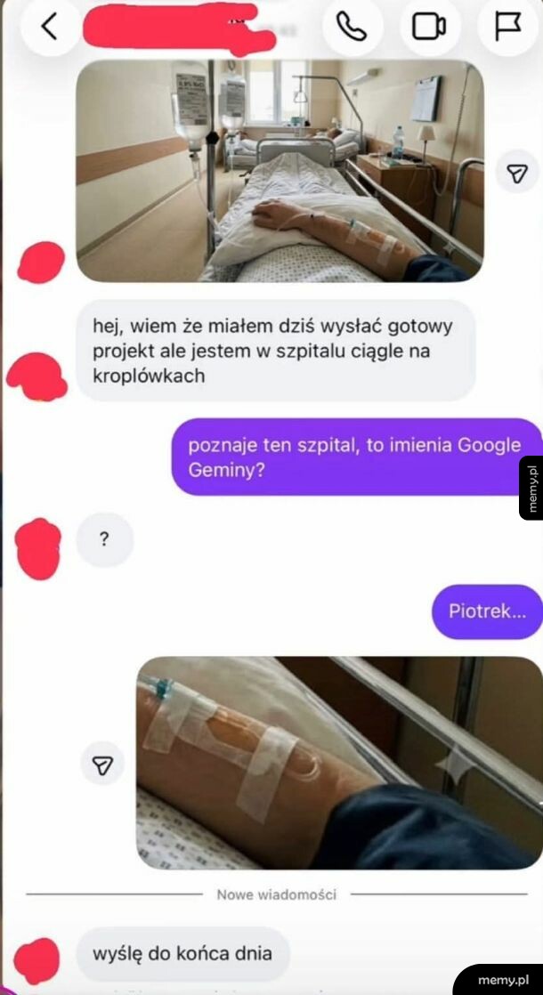 Szpital google gemini