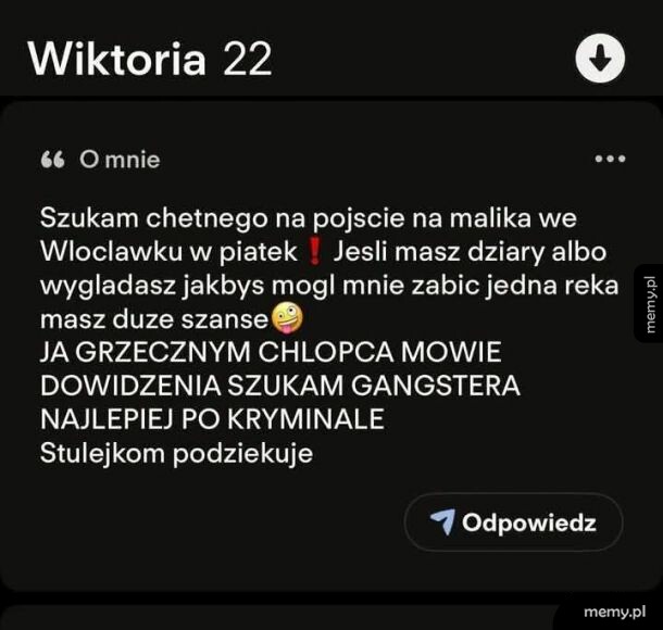 Ogłoszenie o poszukiwaniu pracy na stanowisku malarza.
