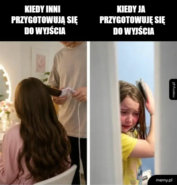 Przygotowania do wyjścia