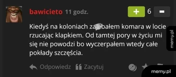 Limit szczęścia wyczerpany