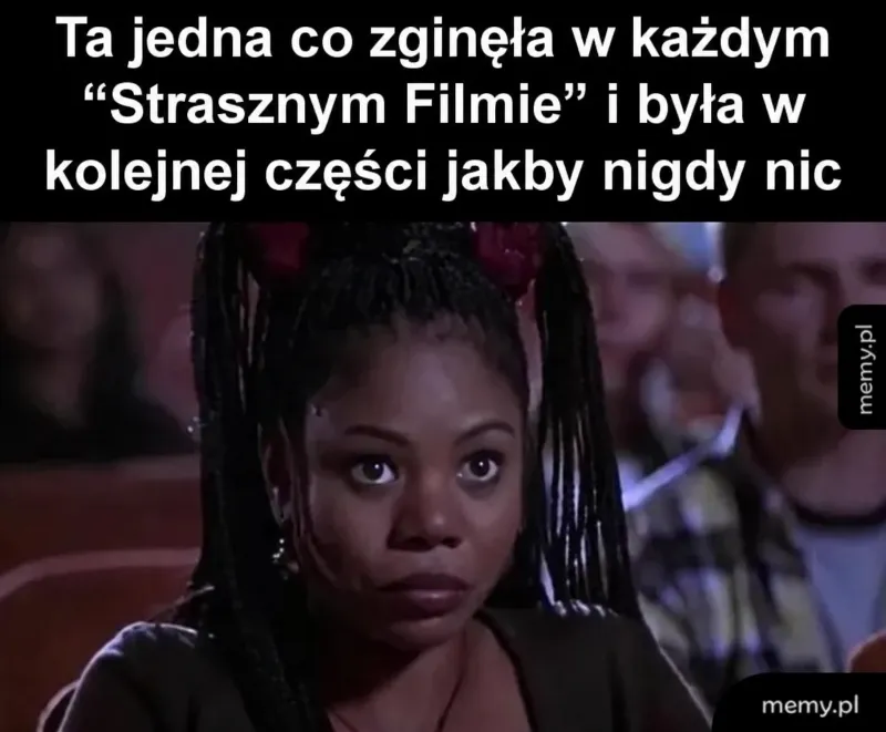 😂 Umiera w każdej części, ale kontrakt ma chyba na wieczność