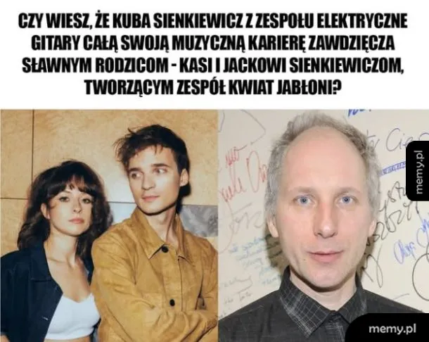 Memy o Kubie Sienkiewiczu i zespole Kwiat Jabłoni