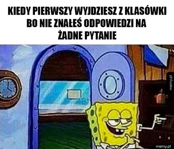 Chyba jej nie zdam