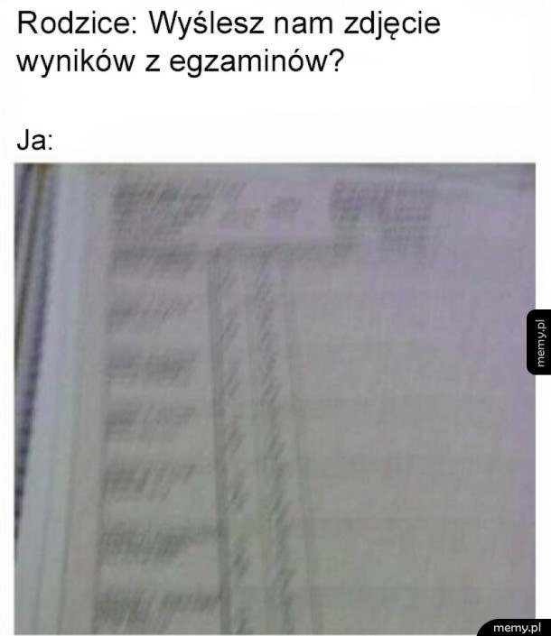 Kiedy rodzice chcą znać twoje oceny