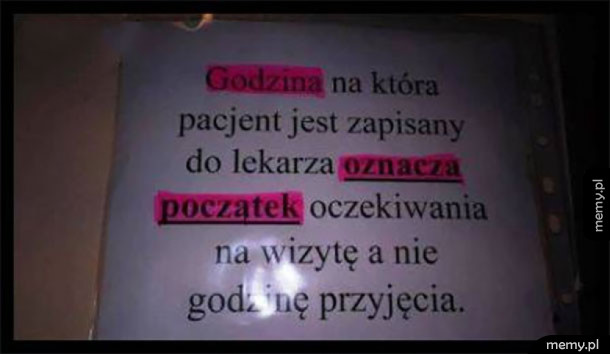 NFZ proszę państwa