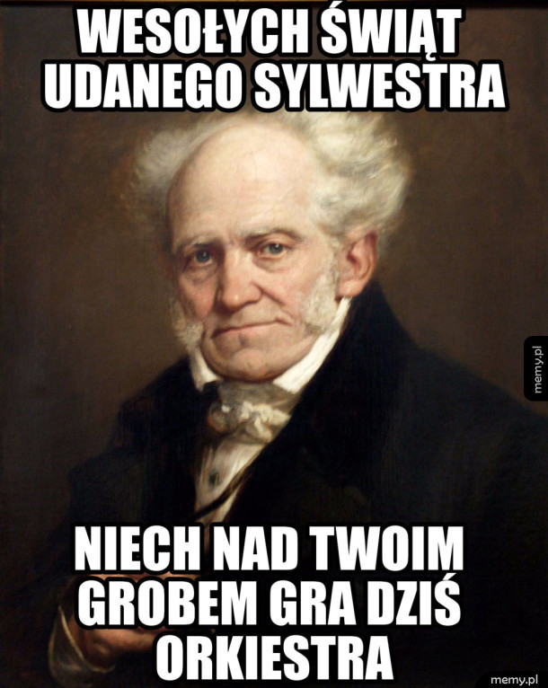 Arthur Schopenhauer świątecznie