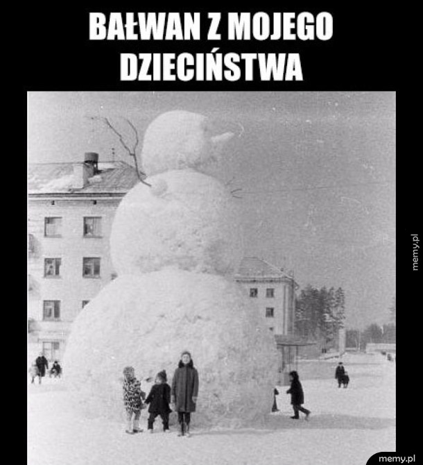 Olbrzymi bałwan