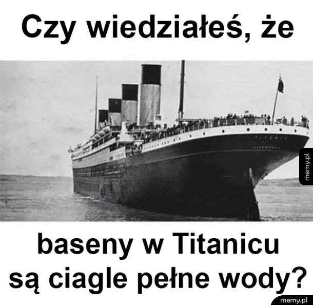 Ciekawostka o Titanicu
