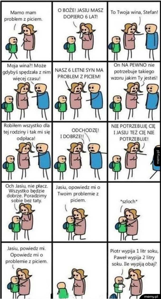 Problem z piciem