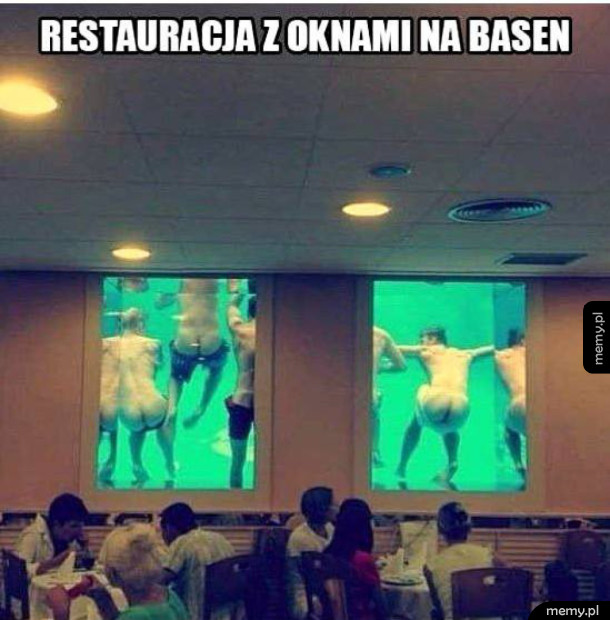 Restauracja z oknami