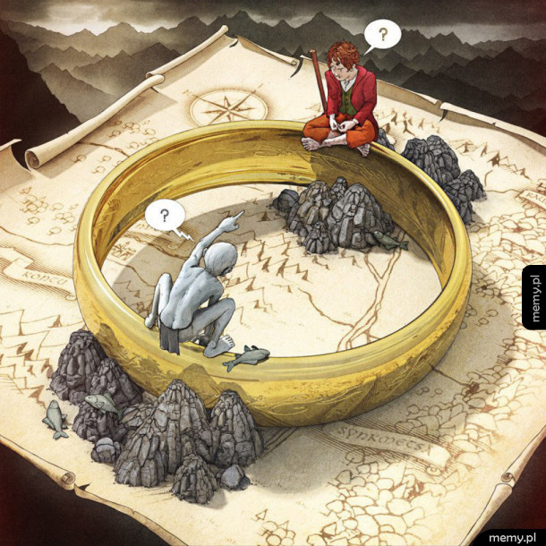 Frodo i Gollum