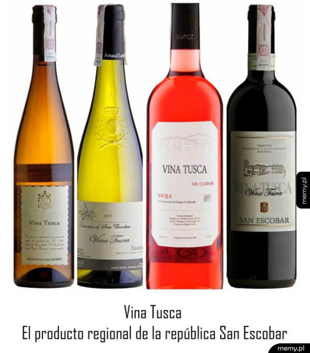 Wina Tuska z San Escobaru