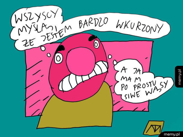 Bardzo wkurzony