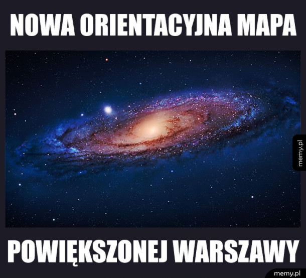 Nowa mapa powiększonej warszawy