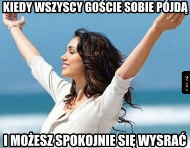 Kiedy wszyscy goście sobie pójdą