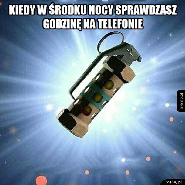 Flash w środku nocy