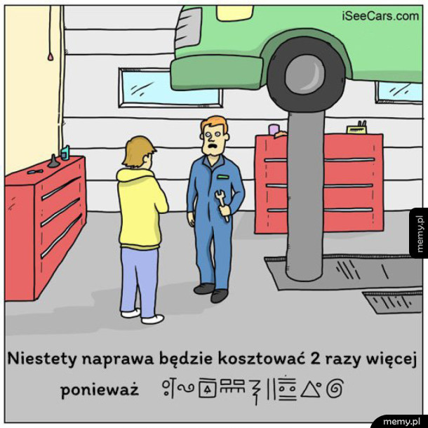 Za każdym razem u mechanika