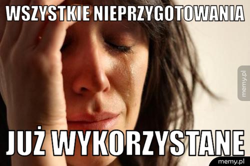 Nieprzygotowania