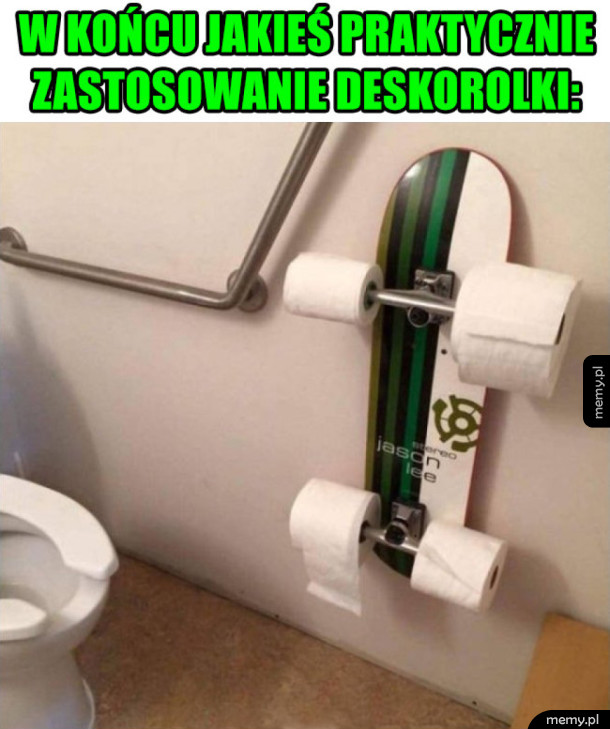 Deskorolka toaletowa