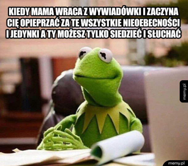 Kiedy mama wraca z wywiadówki