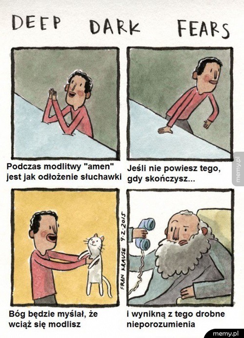 Głębokie mroczne lęki