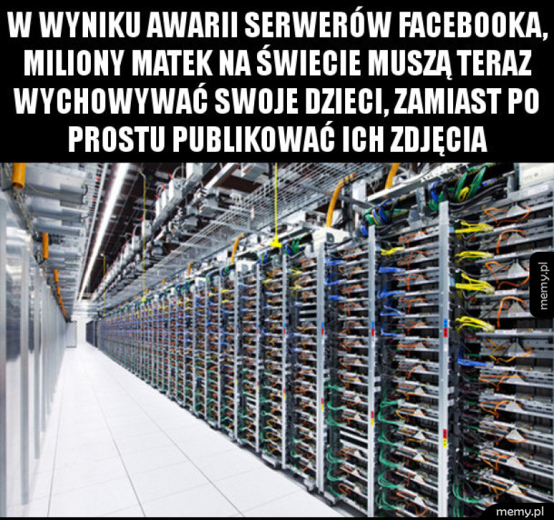 Awaria Facebooka
