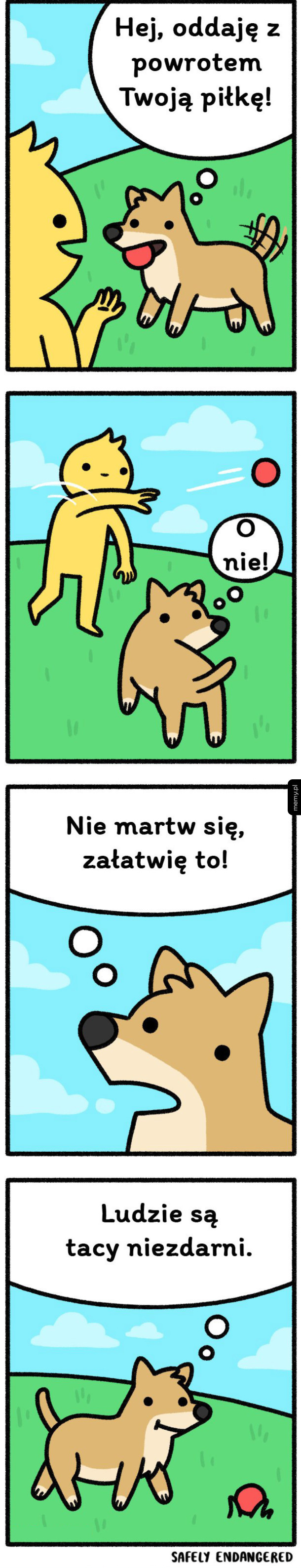 Oddaję twoją piłkę
