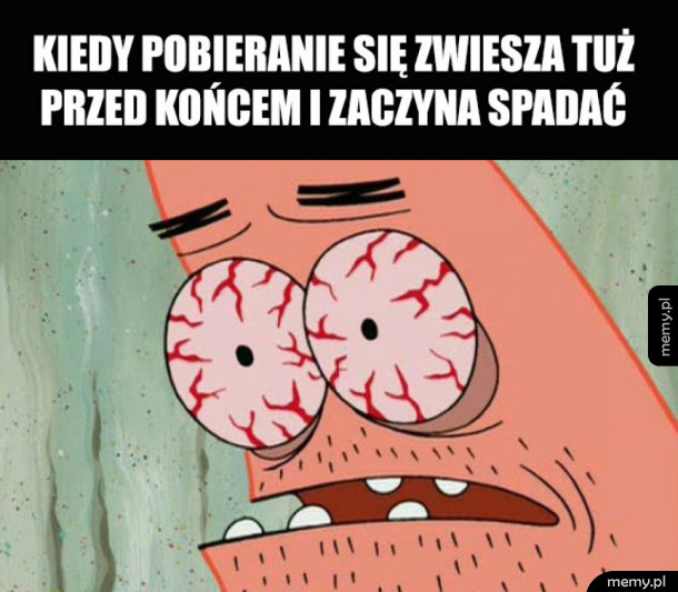 Kiedy pobieranie się zwiesza