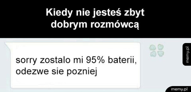 Zawsze jest jakaś wymówka
