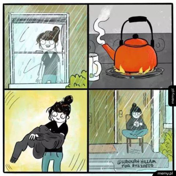 I'm only happy when it rains