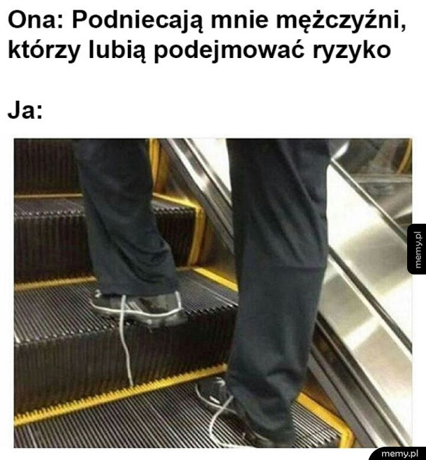 Mężczyzna, który lubi ryzyko