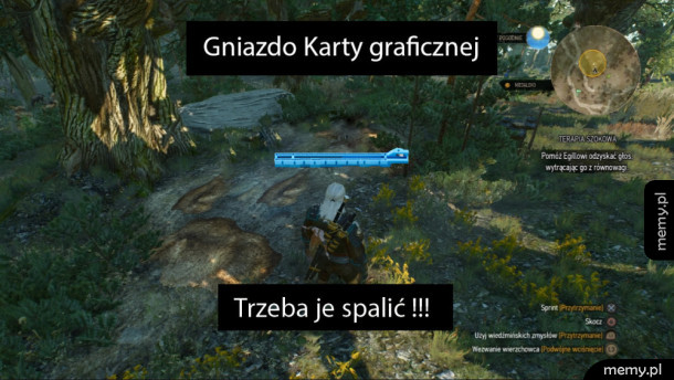Palenie gniazd w Wiedźminie
