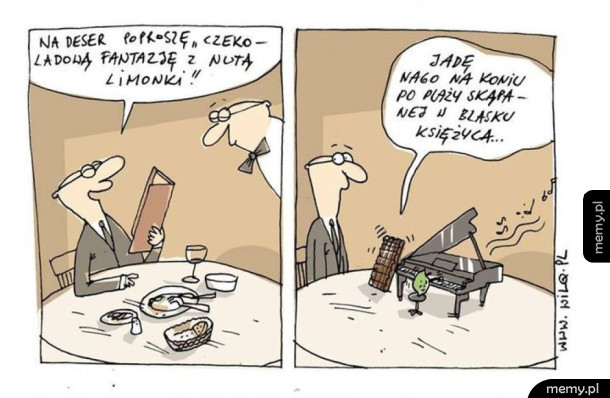 Czekoladowa fantazja z nutą limonki