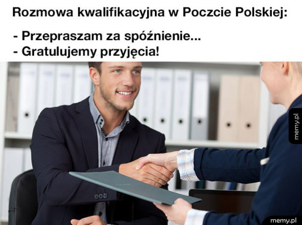 Rozmowa kwalifikacyjna w Poczcie Polskiej
