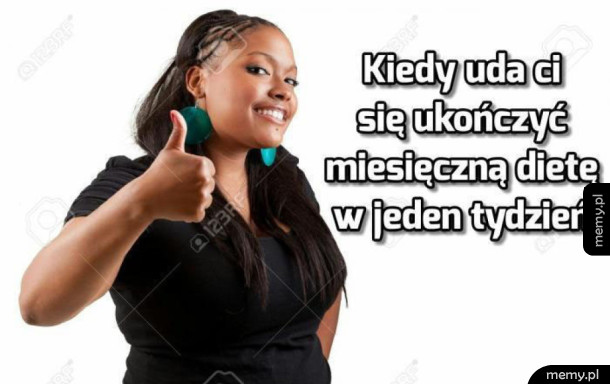 Dać jej pączka w nagrodę!