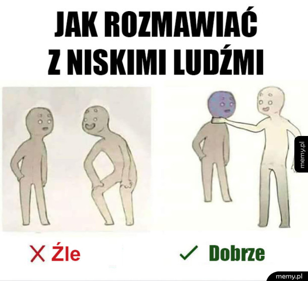 Rozmowa z niskimi ludźmi