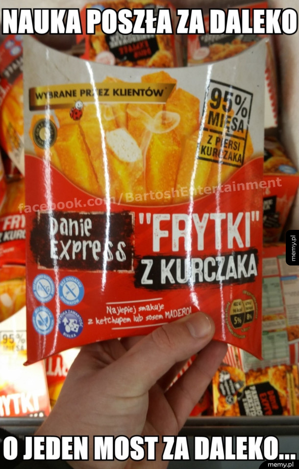 Frytki z kurczaka