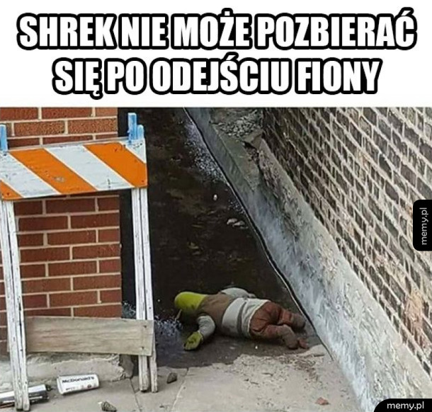 Uciekł w alkohol