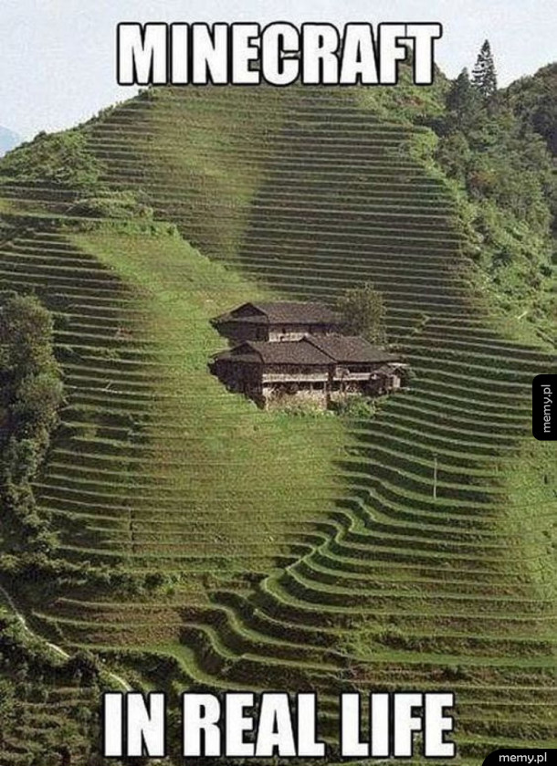 Minecraft w prawdziwym życiu