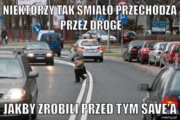 a potem dziwi liczba potrąceń