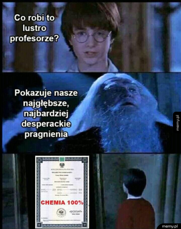 Lustro spełnia pragnienia