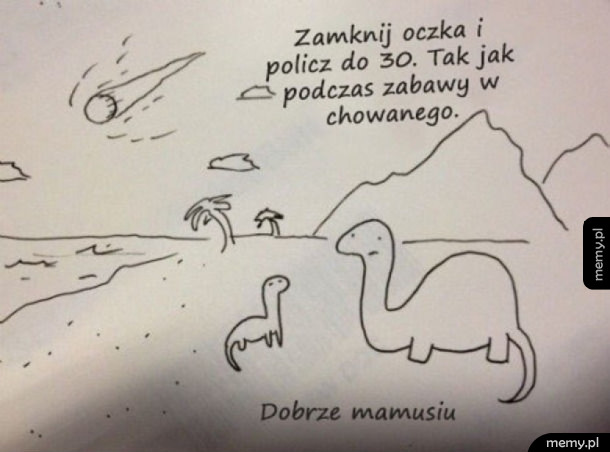 Dinozaur z mamą