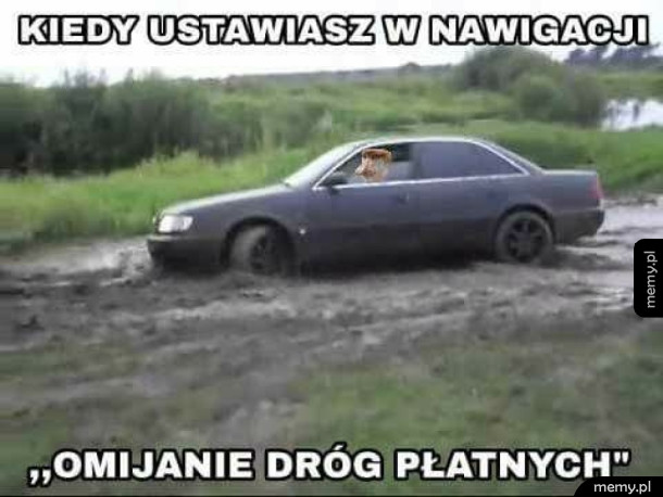 Omijanie dróg płatnych
