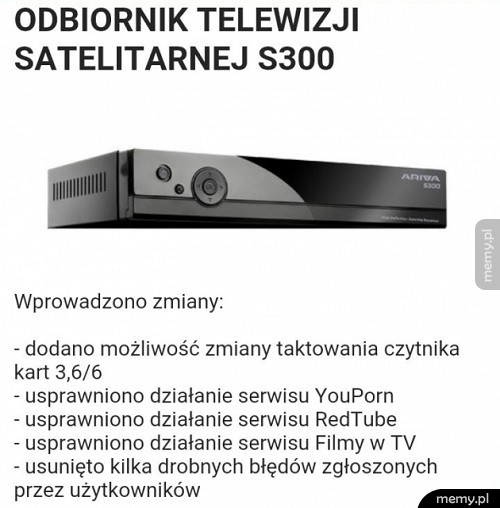 Aktualizacja dekodera